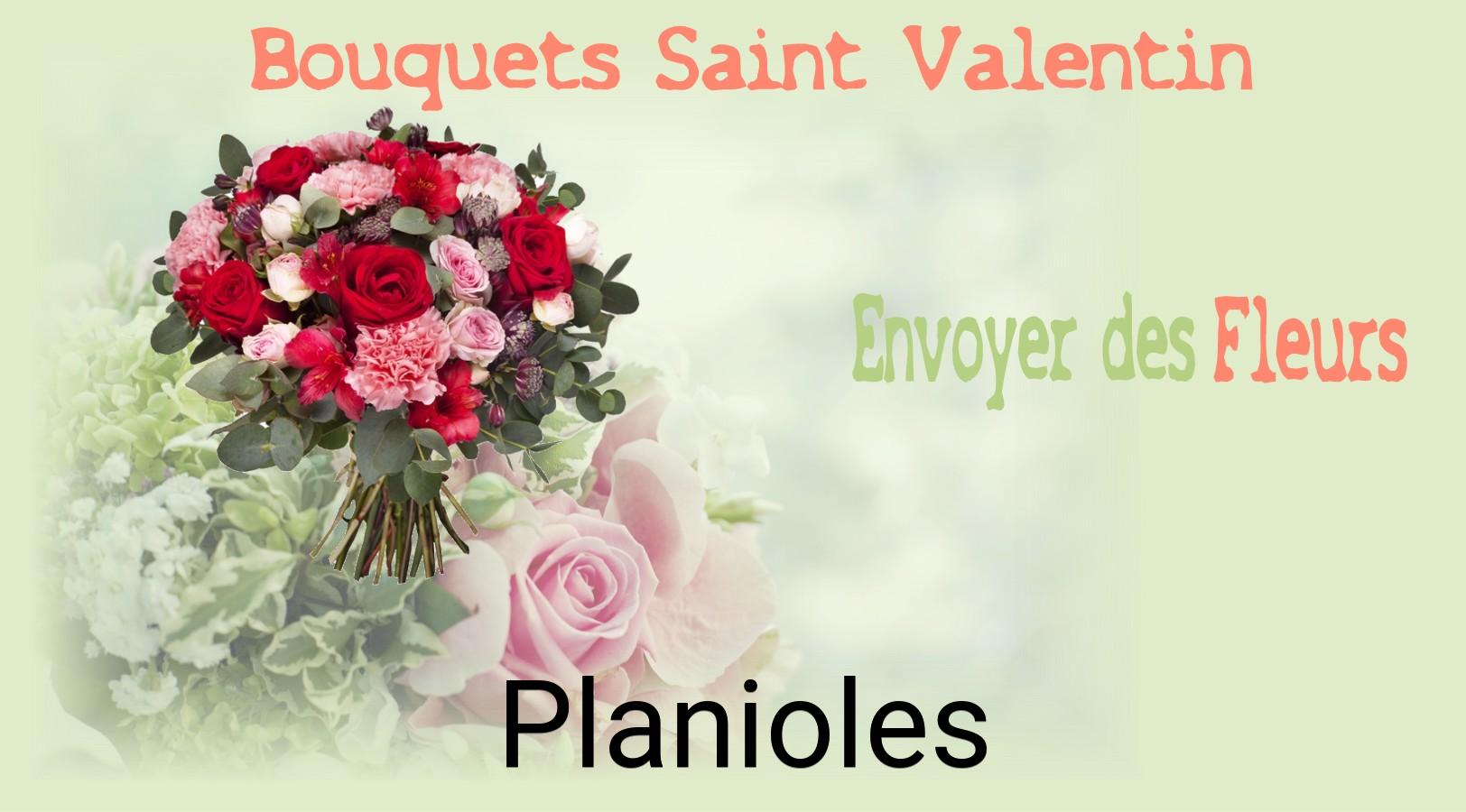 Roses de Saint-Valentin livrées à Planioles